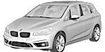 BMW F45 U0191 Fault Code